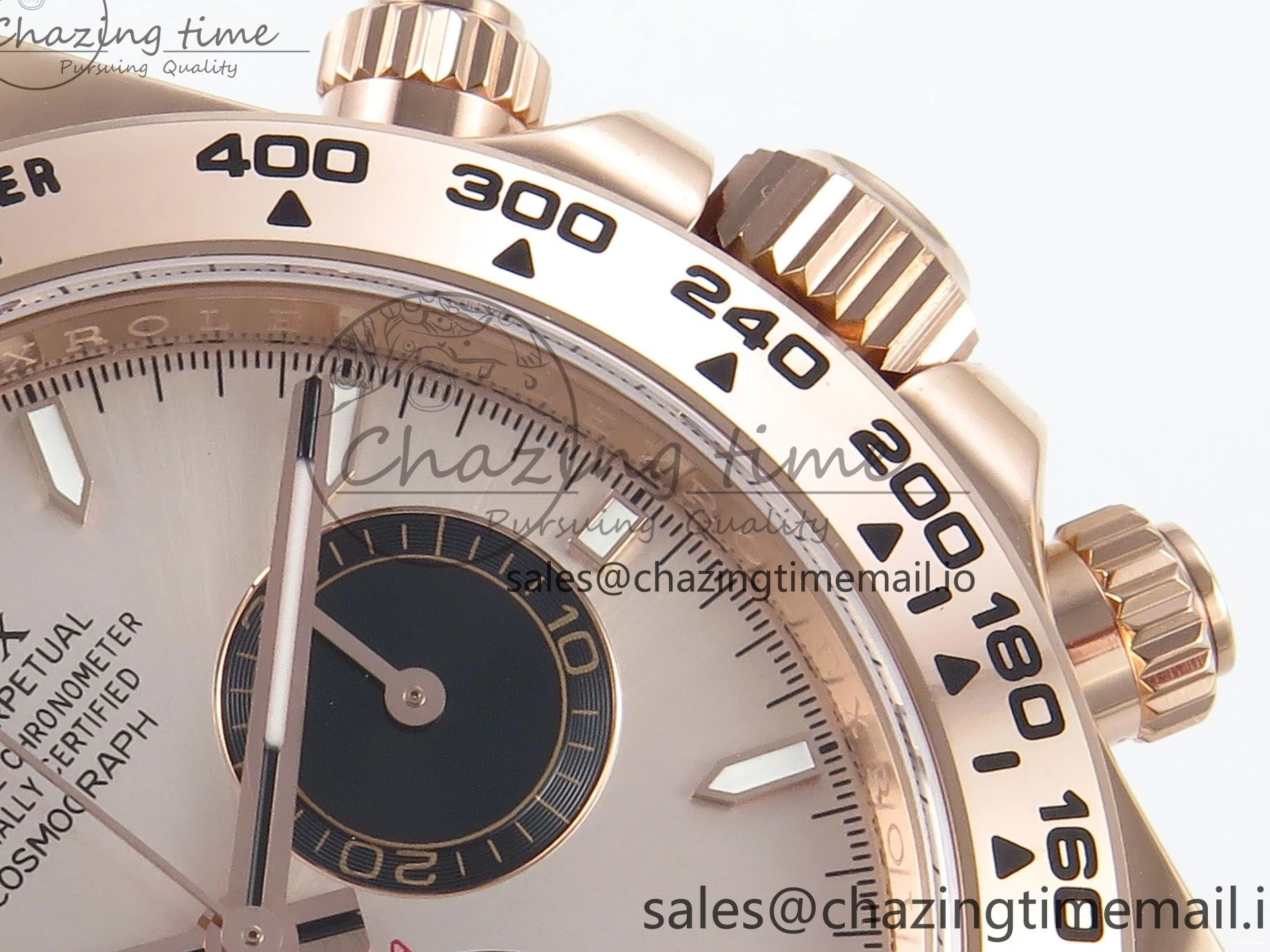 MiroTime 0507 Daytona 126505 APSF 1:1 Best Edition RG Black Dial on RG Braclet SH Sporty 730